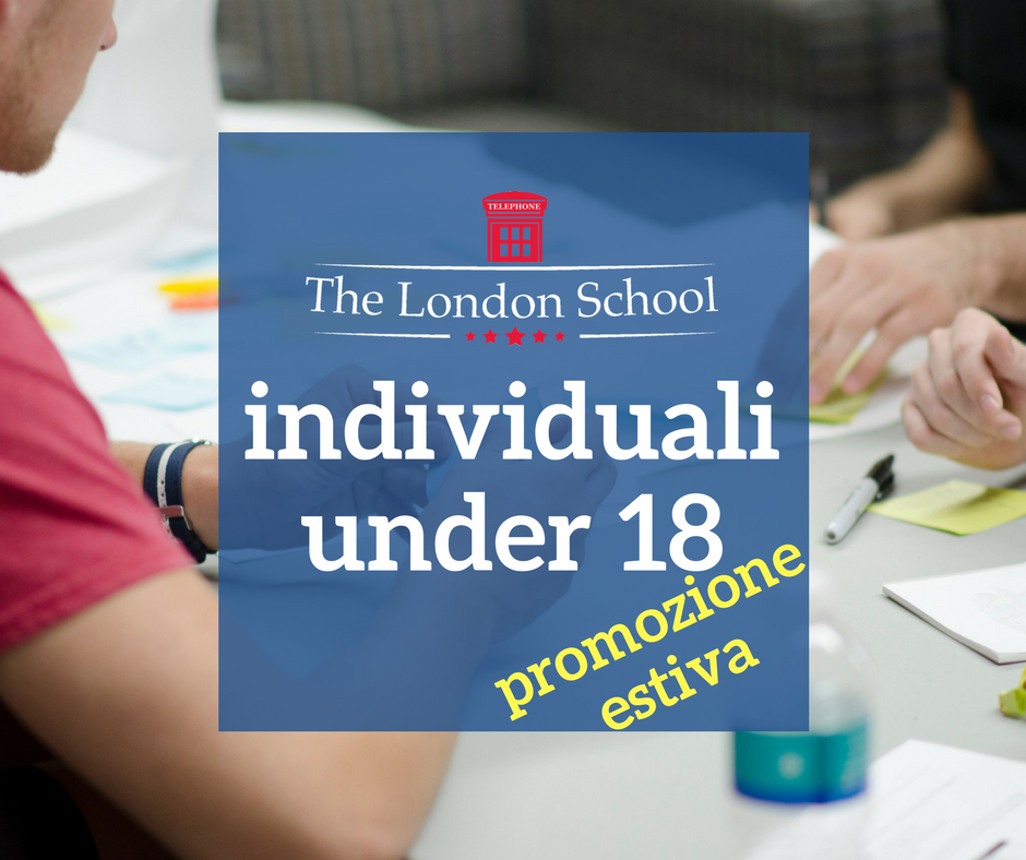 promozione estiva corsi individuali under 18 thiene